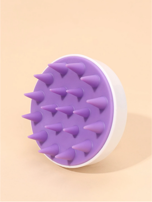 Scalp Massager Purple and Pink