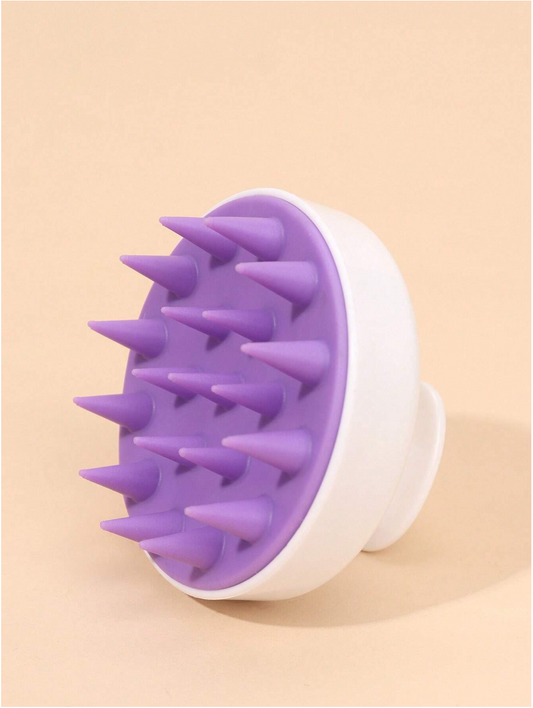 Scalp Massager Purple and Pink